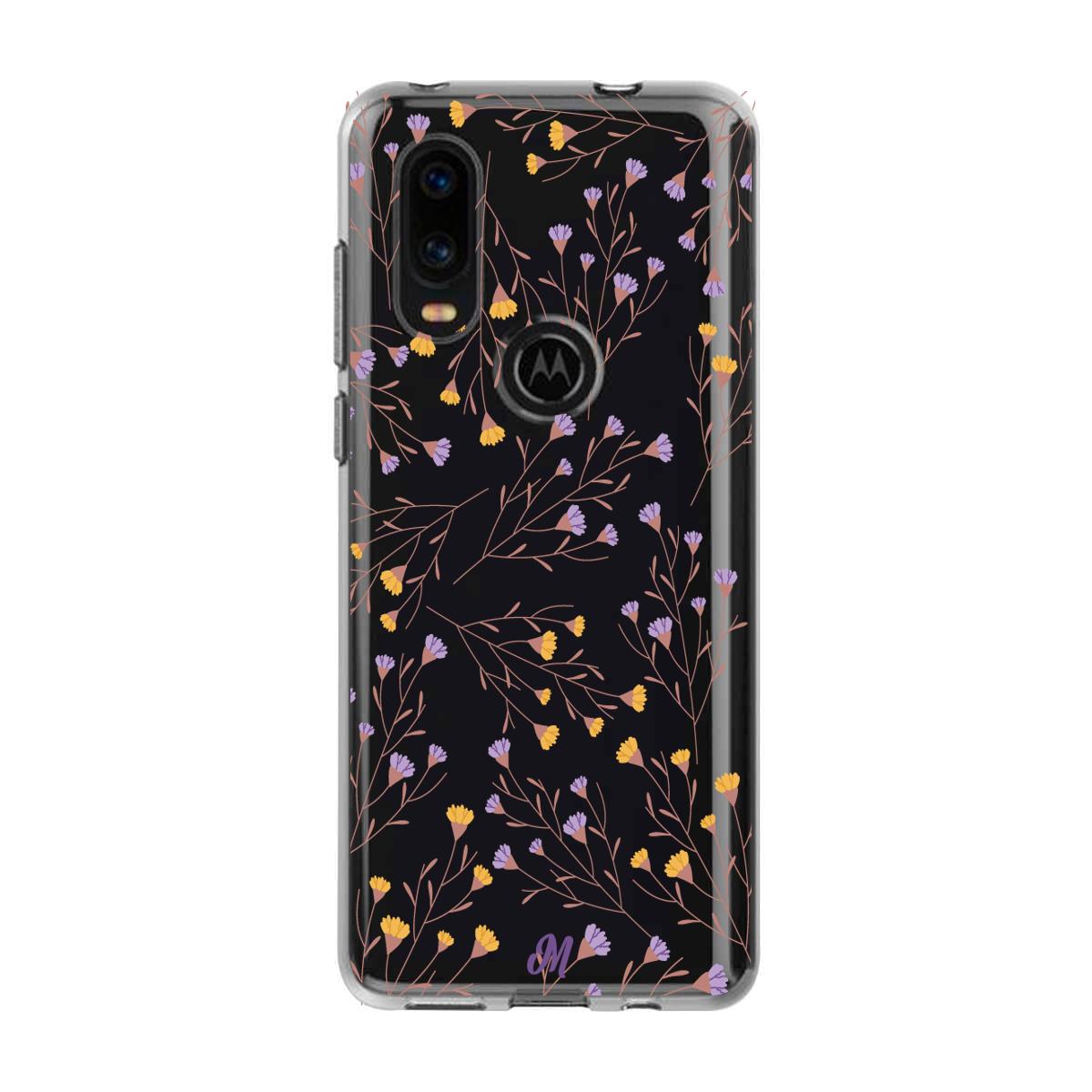 Case para Motorola P40 Flores Primavera-  - Mandala Cases