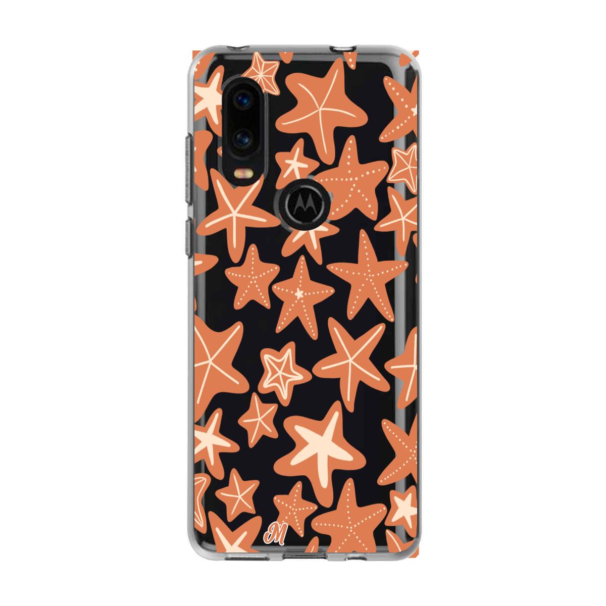 Case para Motorola P40 Estrellas playeras - Mandala Cases