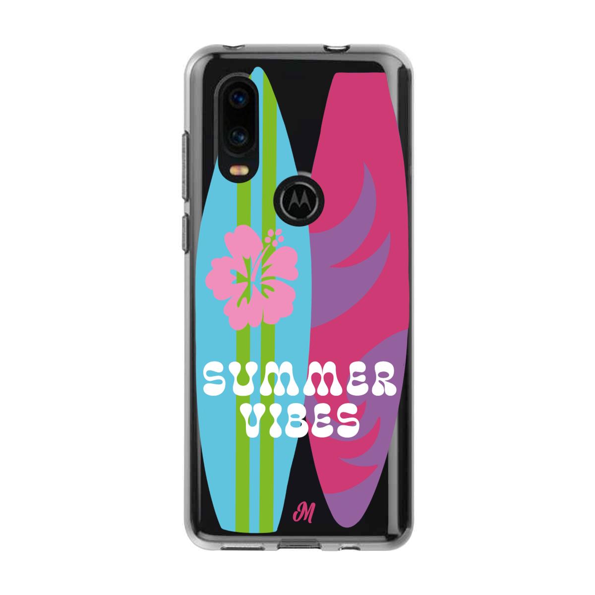 Case para Motorola P40 Summer Vibes Surfers - Mandala Cases