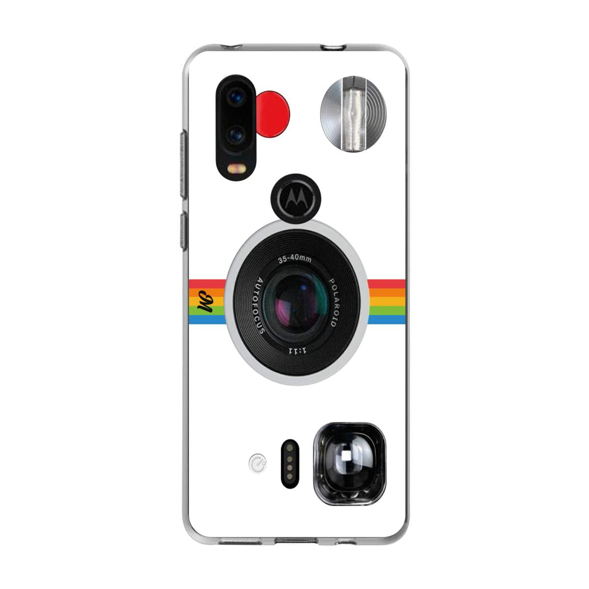 Case para Motorola P40 Cámara Polaroid - Mandala Cases