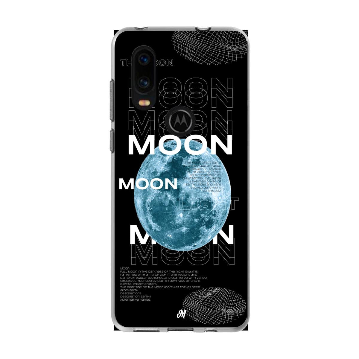 Case para Motorola P40 The moon - Mandala Cases