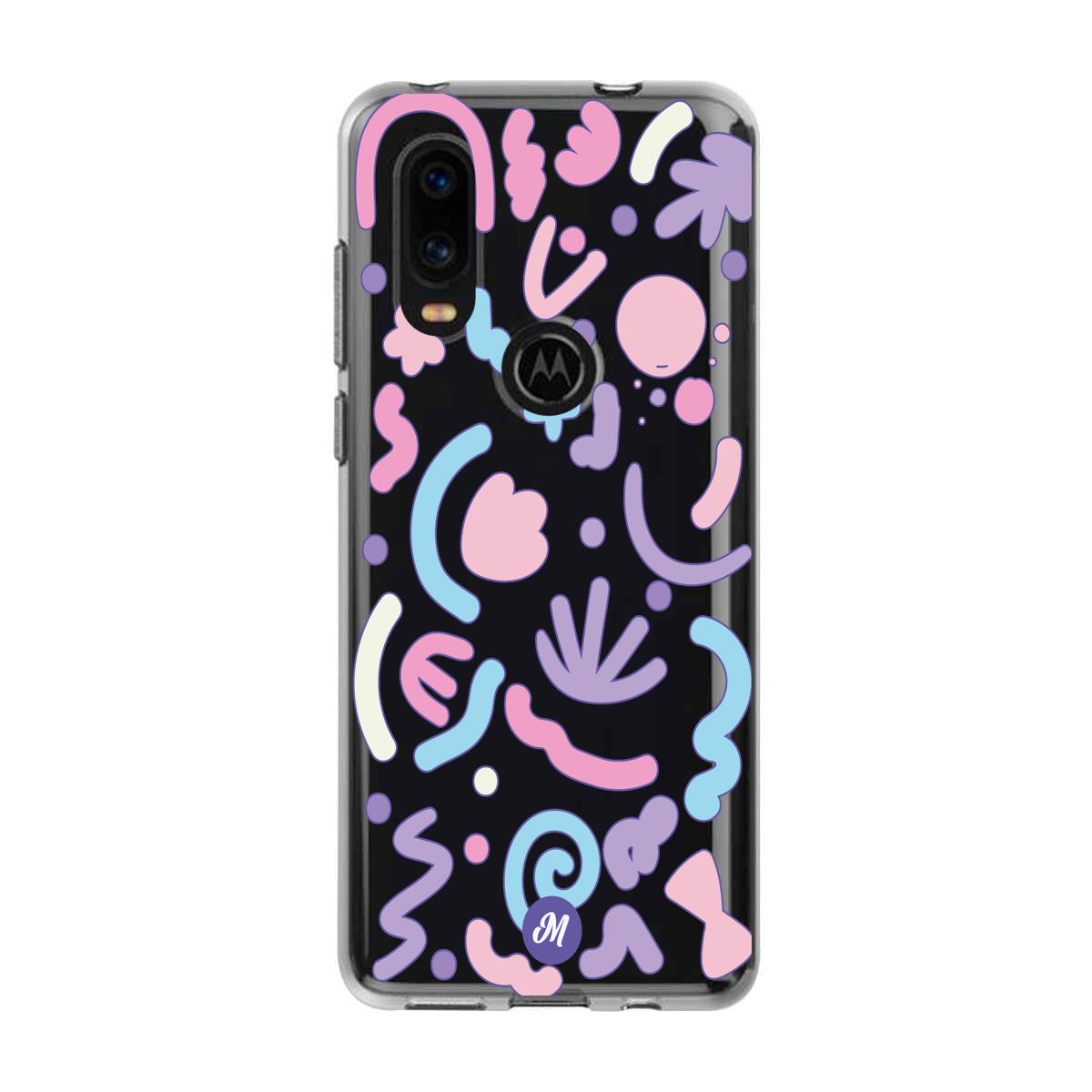 Cases para Motorola P40 Colorful Spots Remake - Mandala Cases