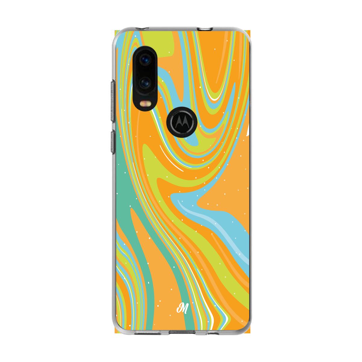 Cases para Motorola P40 Color Líquido - Mandala Cases