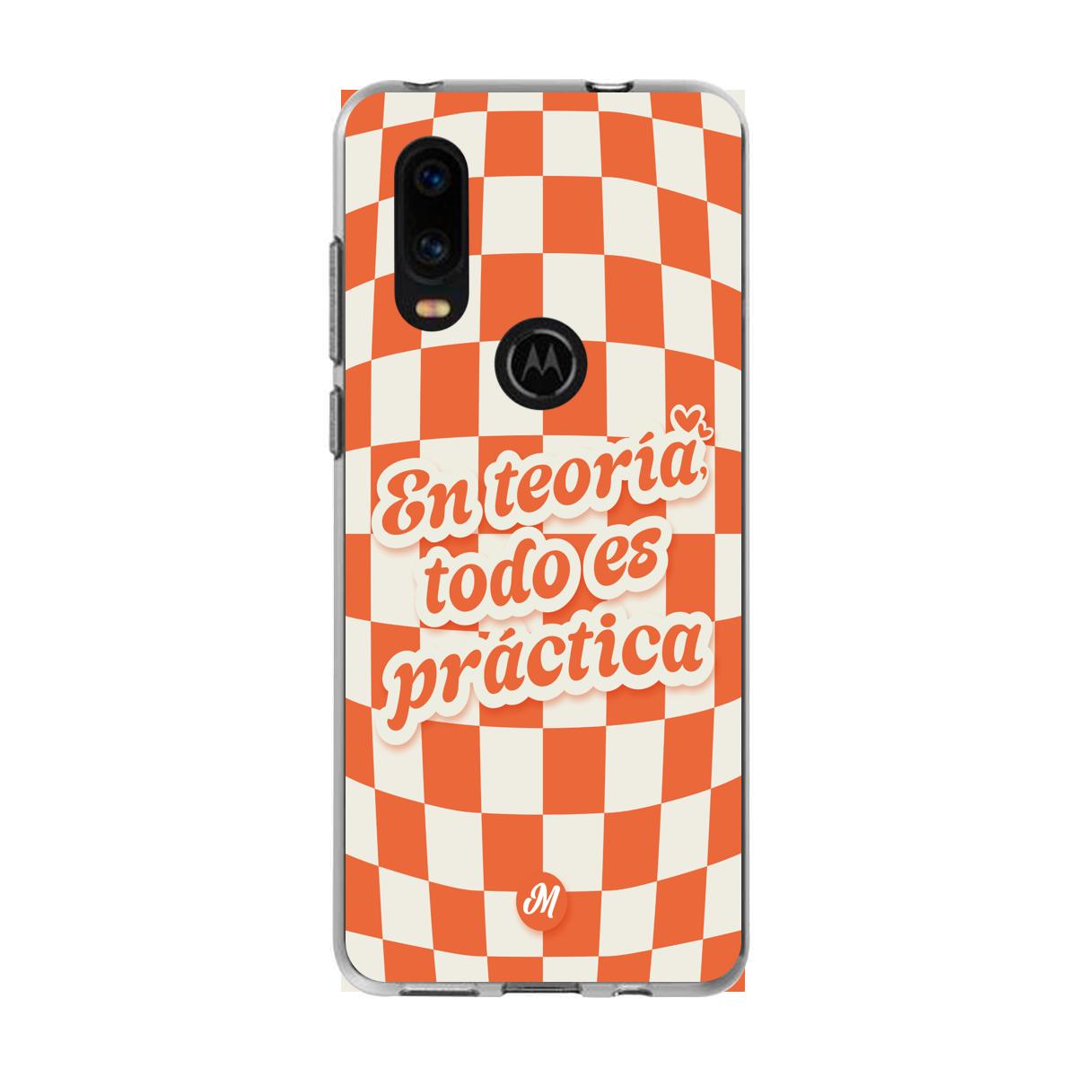 Cases para Motorola P40 TEORÍA PRÁCTICA - Mandala Cases