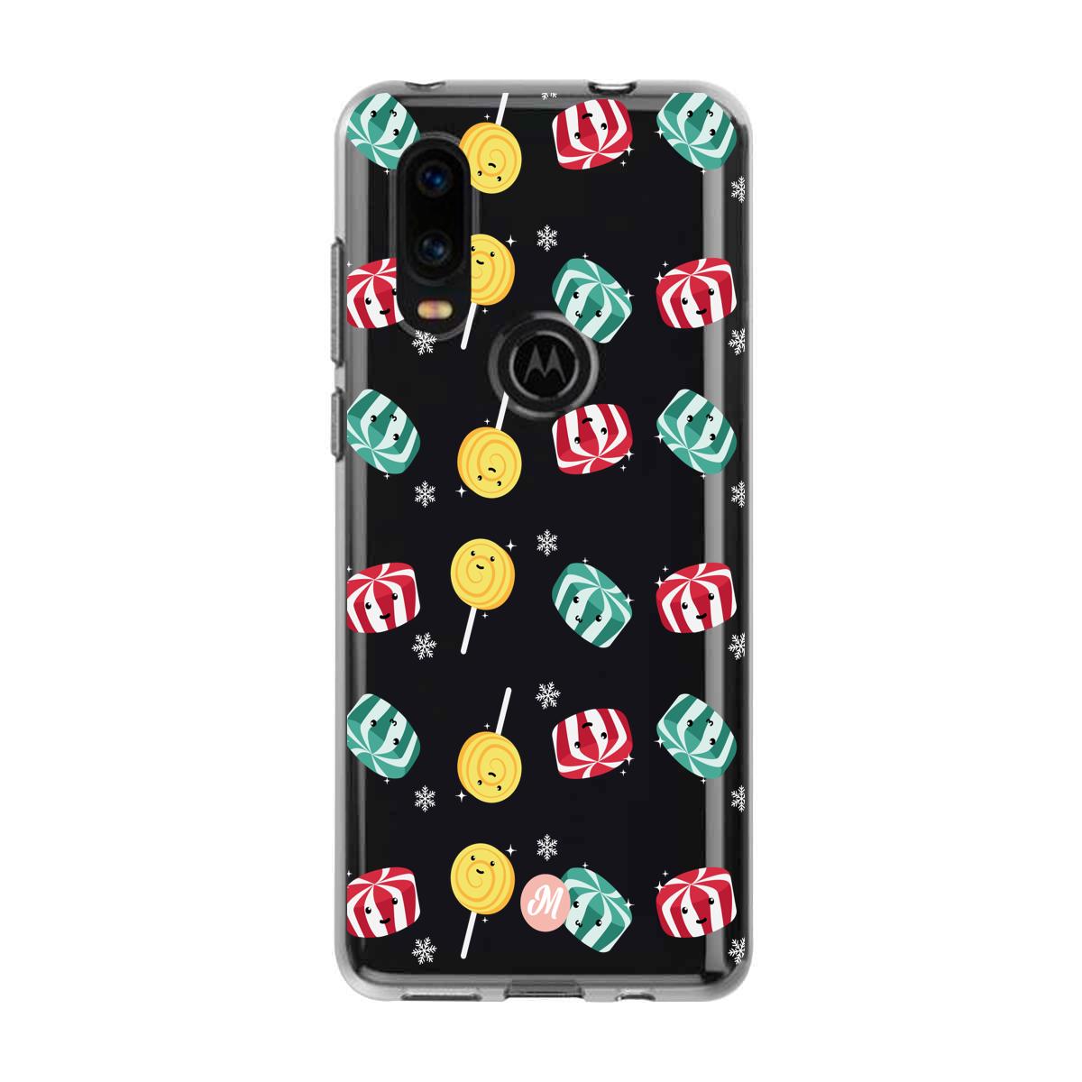 Cases para Motorola P40 MENTAS FRESCAS DE NAVIDAD - Mandala Cases