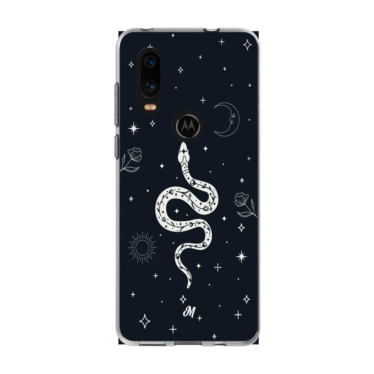 Cases para Motorola P40 SERPIENTE ASTRAL - Mandala Cases