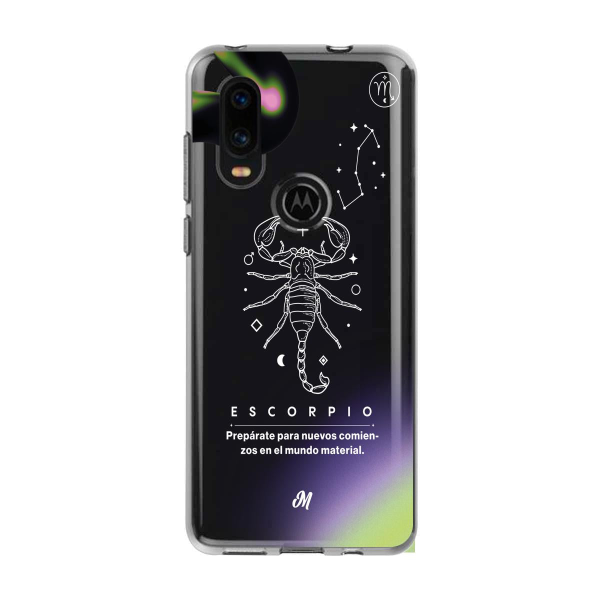 Cases para Motorola P40 ESCORPIO 24 TRANSPARENTE - Mandala Cases