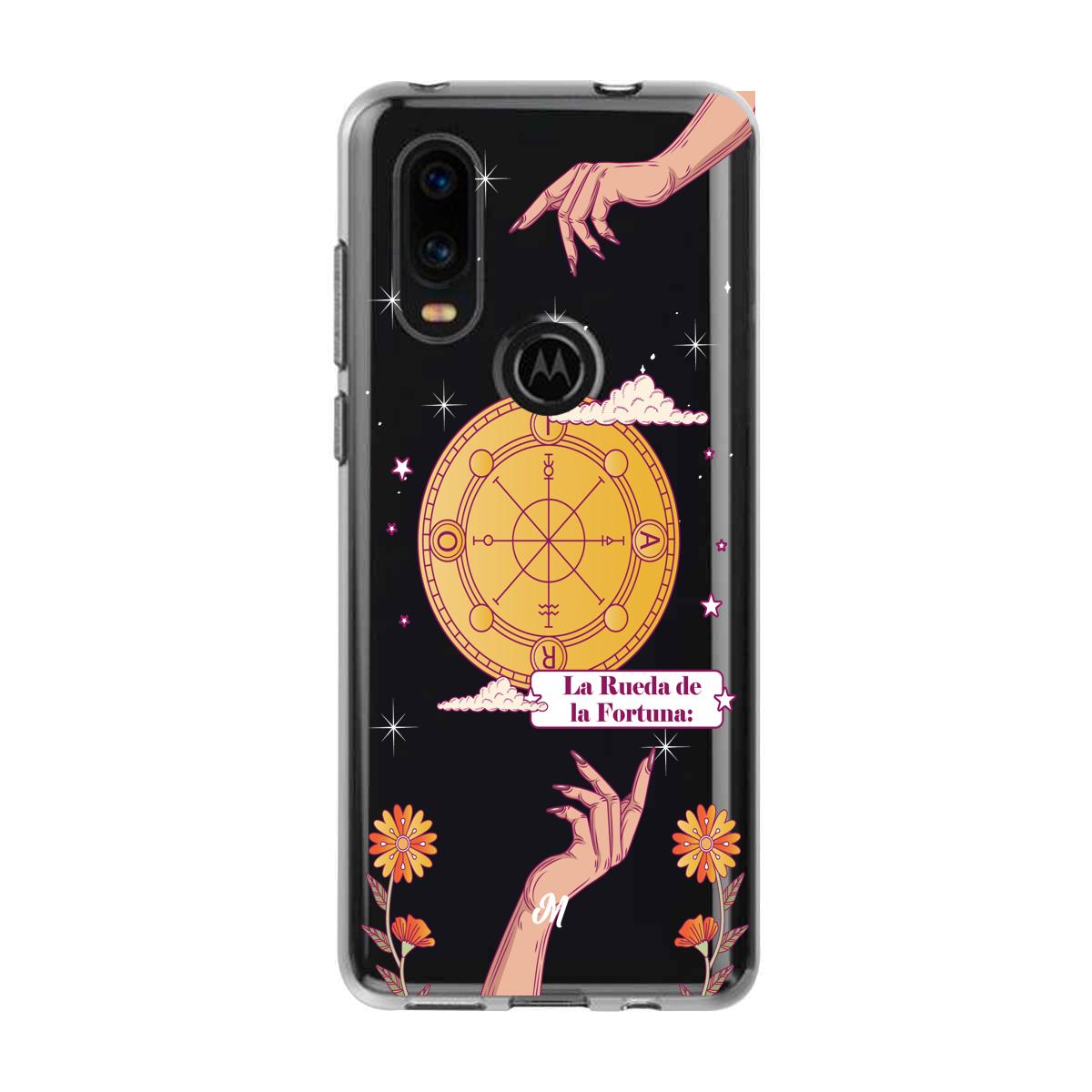 Cases para Motorola P40 LA RUEDA DE LA FORTUNA ASTROS - Mandala Cases