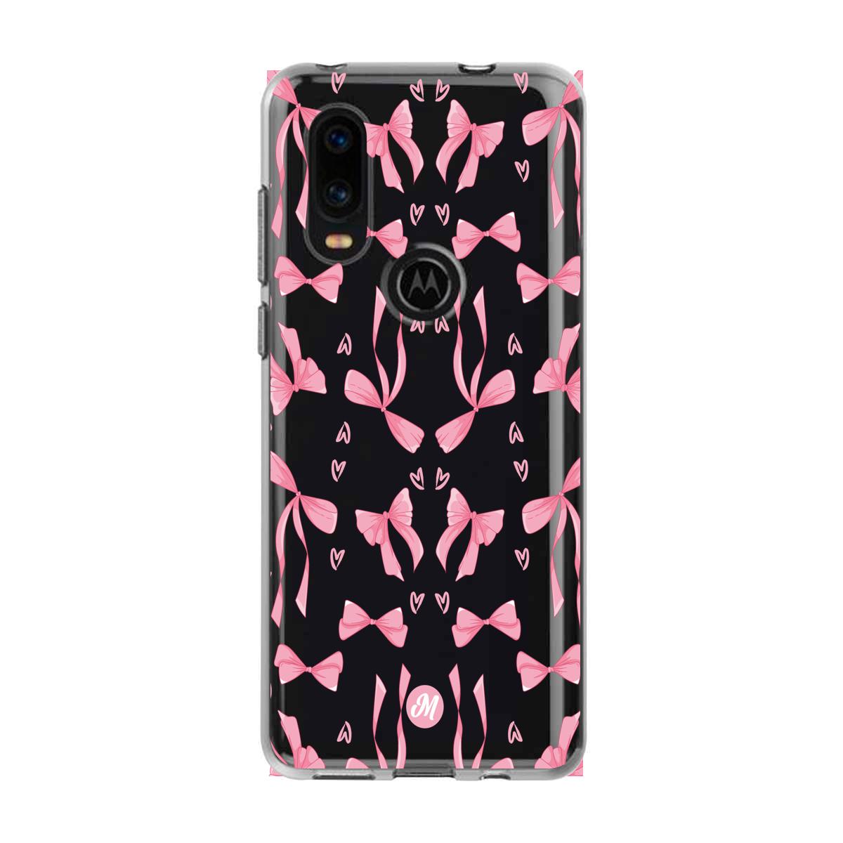 Cases para Motorola P40 Moños Coquette - Mandala Cases