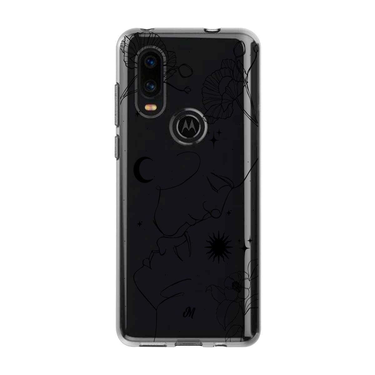 Cases para Motorola P40 Love Line Black - Mandala Cases
