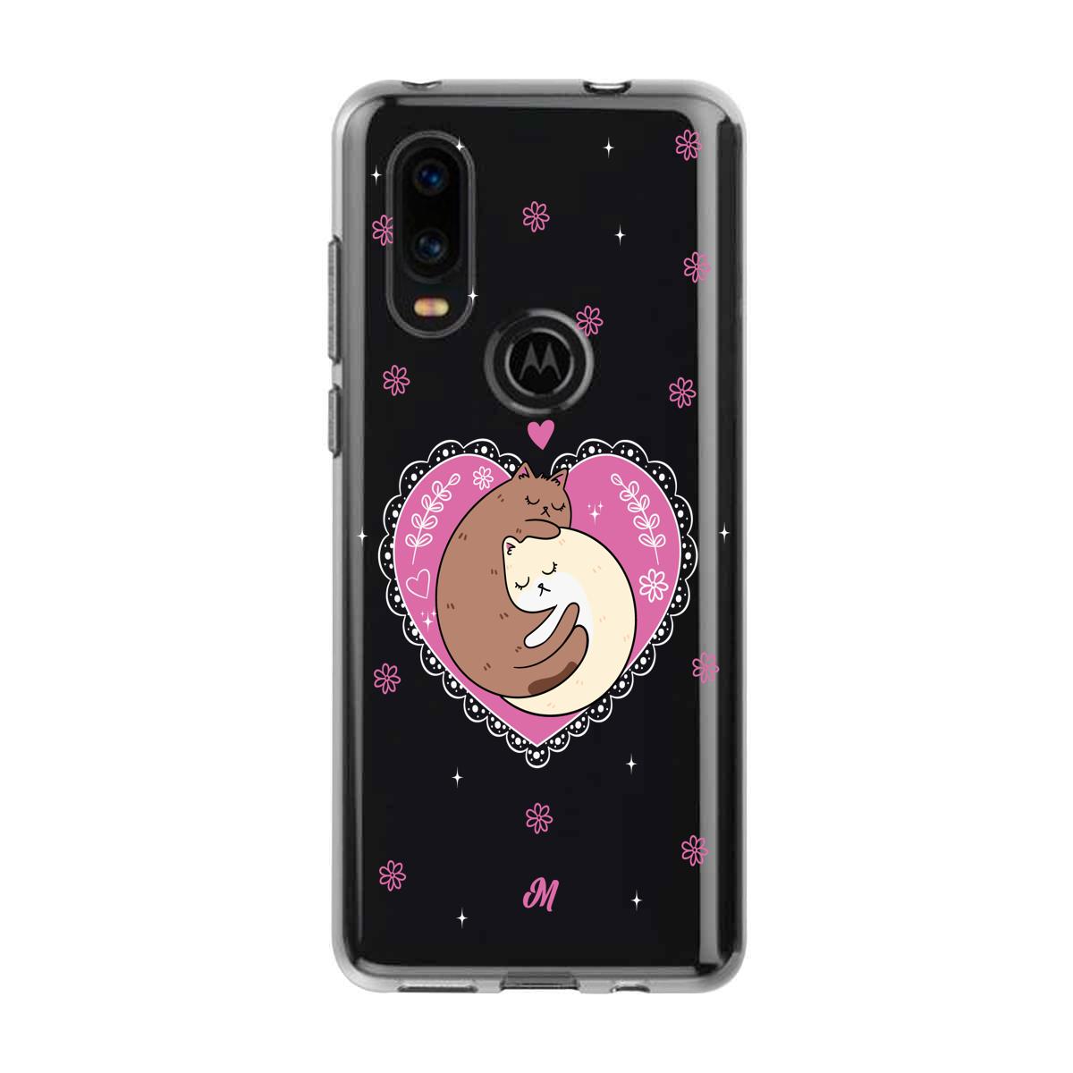 Cases para Motorola P40 Cat Amour - Mandala Cases