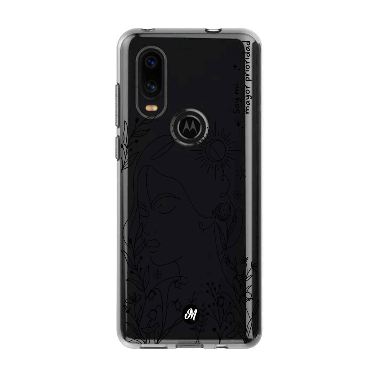 Cases para Motorola P40 Soy prioridad - Mandala Cases