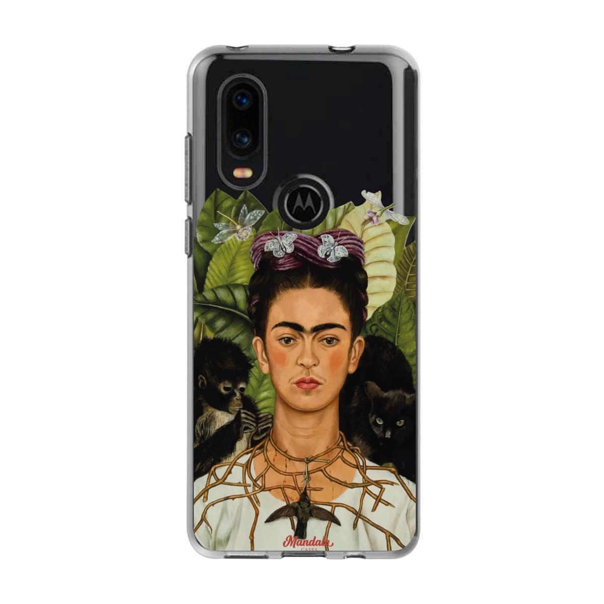 Case para Motorola P40 de Frida- Mandala Cases