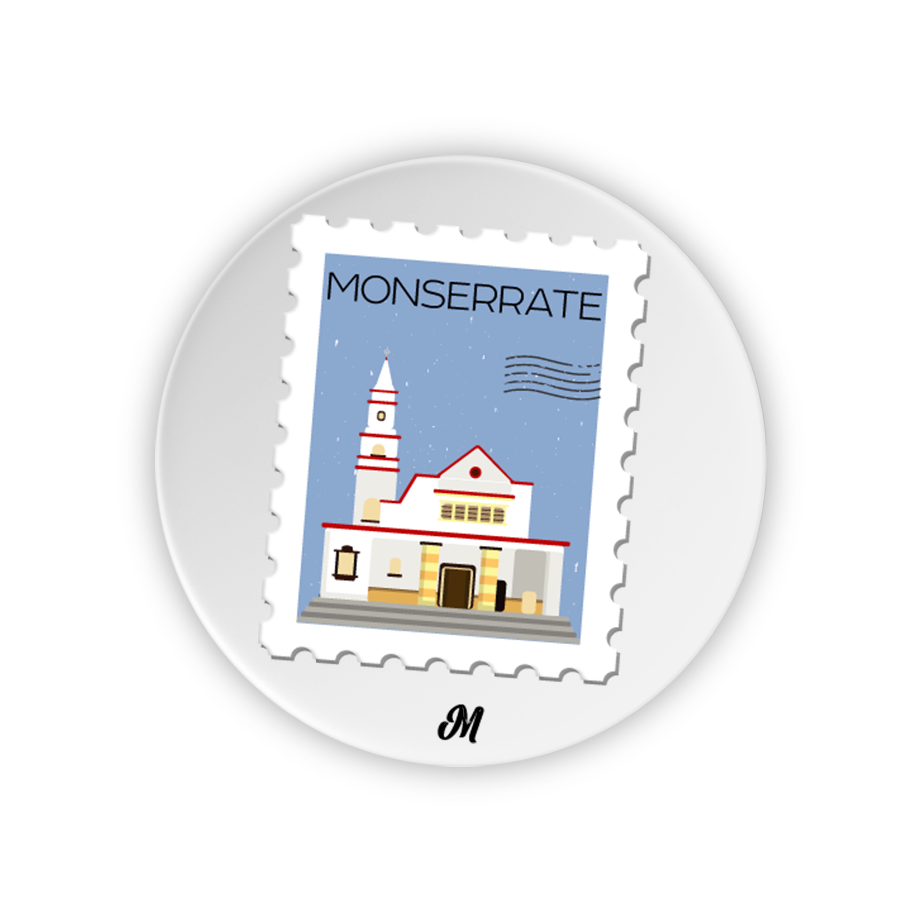 Stamp Monserrate Phone holder - Mandala Cases