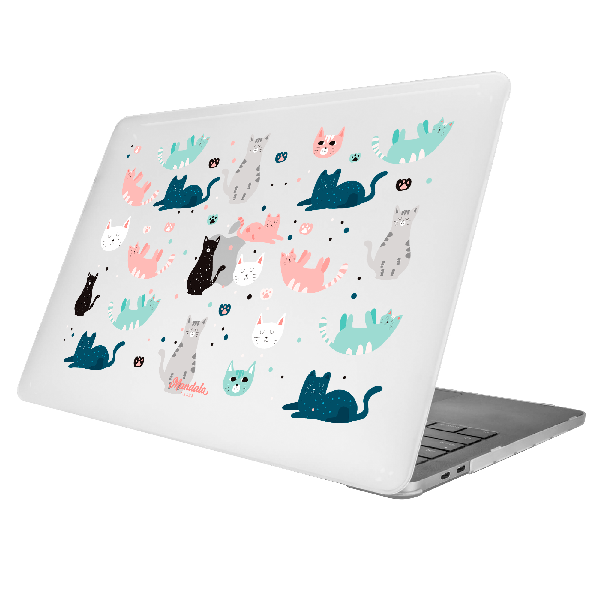 Cats MacBook Case - Mandala Cases