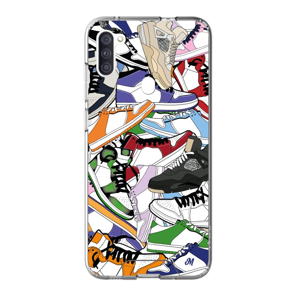 Case para Samsung M11 Sneakers pattern - Mandala Cases