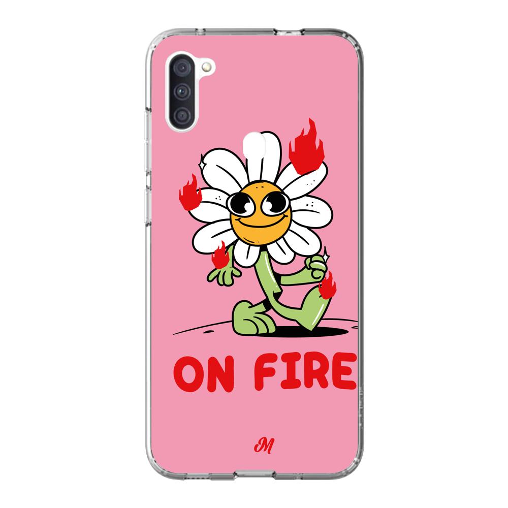Cases para Samsung M11 ON FIRE - Mandala Cases