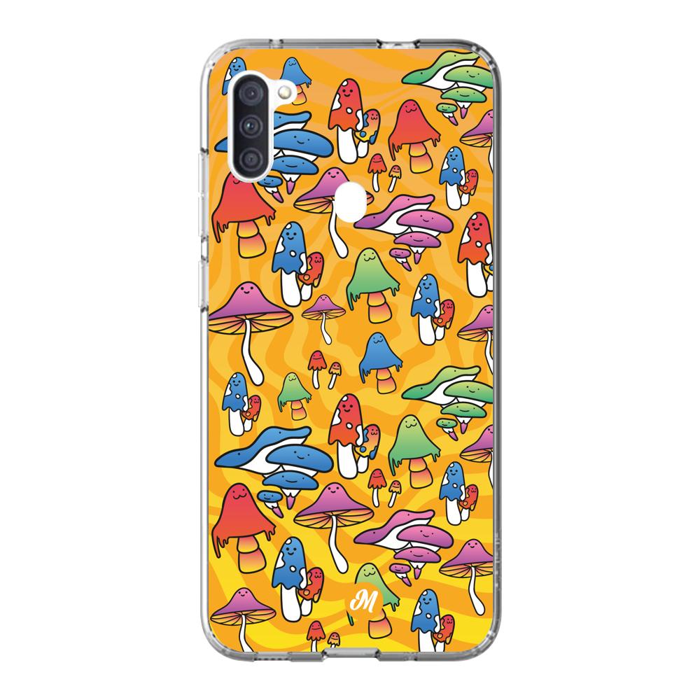 Cases para Samsung M11 Color mushroom - Mandala Cases