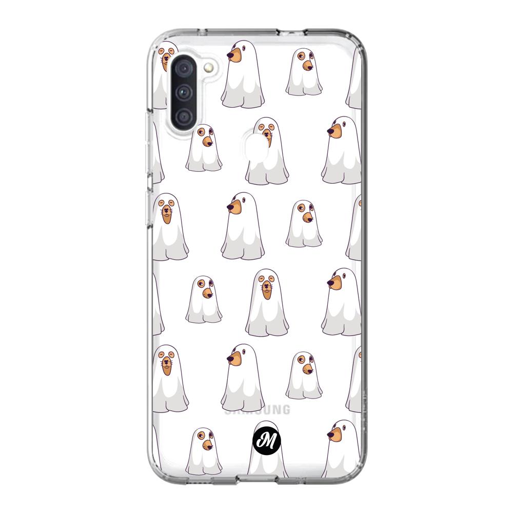 Cases para Samsung M11 Perros fantasma - Mandala Cases