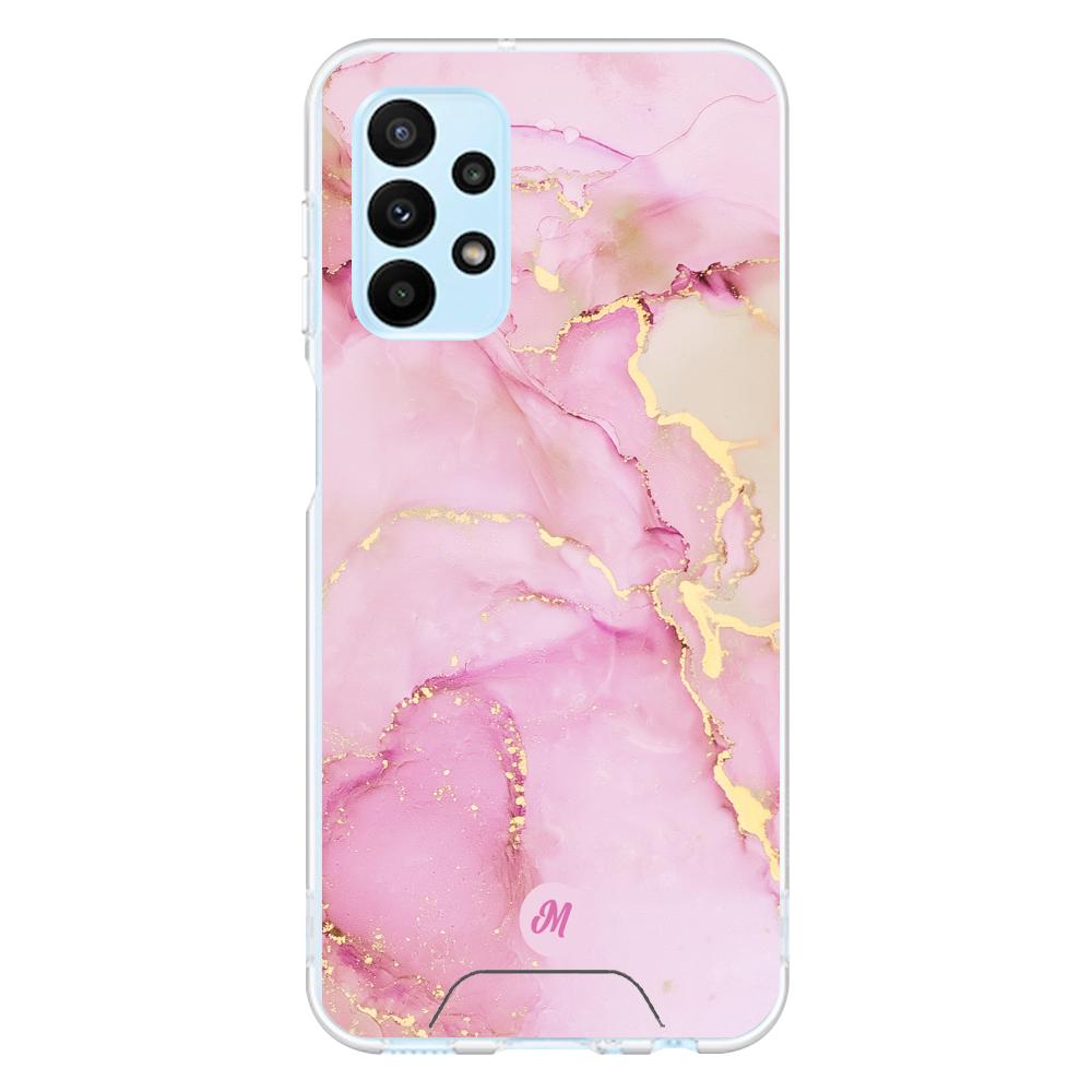 Cases para Samsung A13 4G Pink marble - Mandala Cases