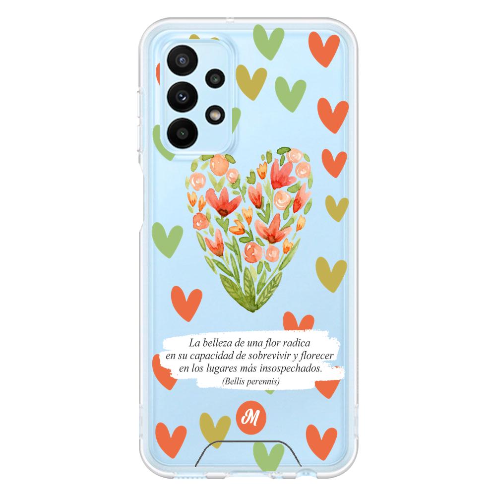 Cases para Samsung A13 4G Flores de colores - Mandala Cases