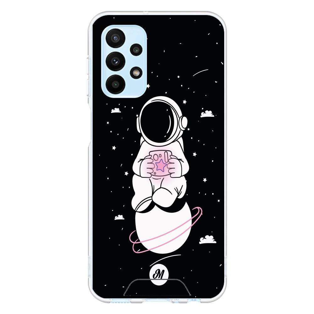 Cases para Samsung A13 4G Funda Astronauta Remake - Mandala Cases