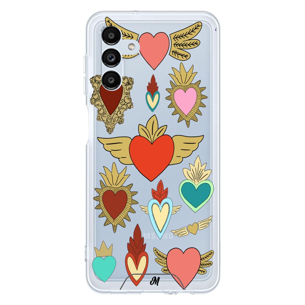 Case para Samsung A13 5G corazon angel - Mandala Cases