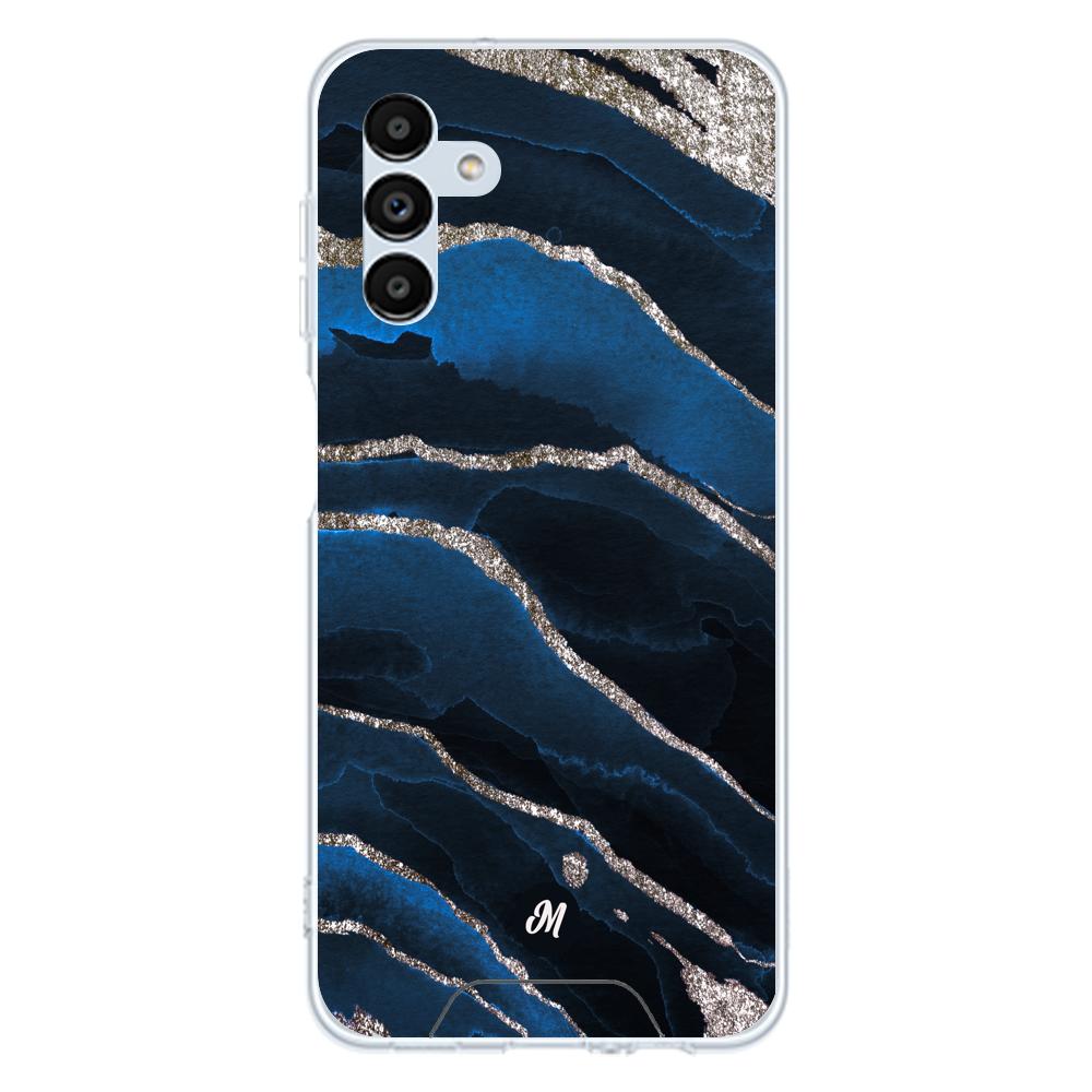 Cases para Samsung A13 5G Marble Blue - Mandala Cases