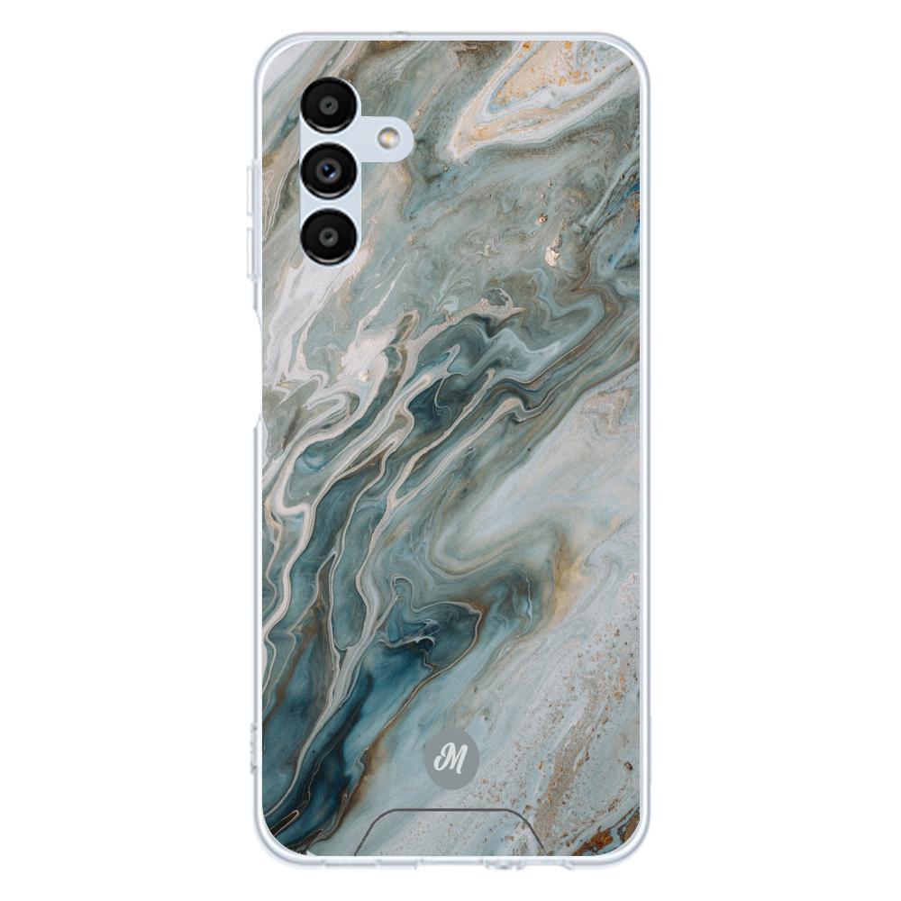 Cases para Samsung A13 5G liquid marble gray - Mandala Cases