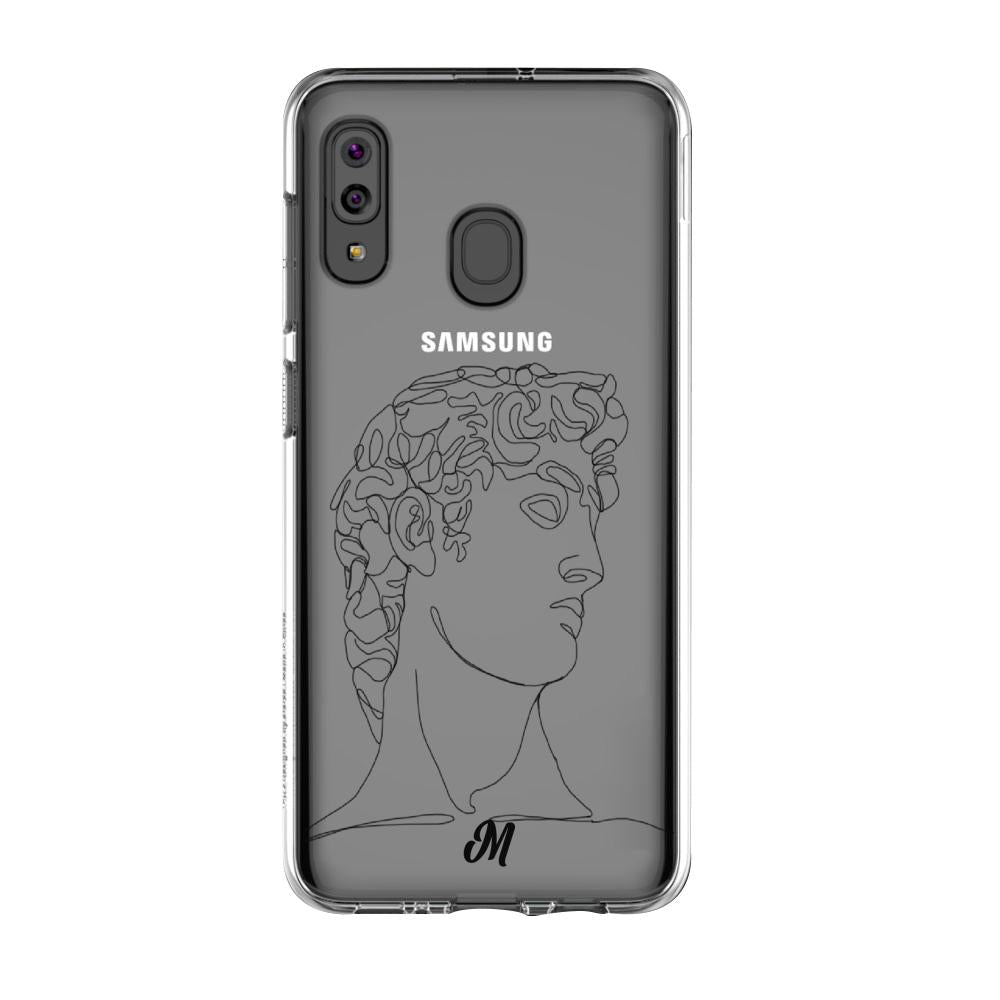 Case para Samsung A20S Funda El David - Mandala Cases