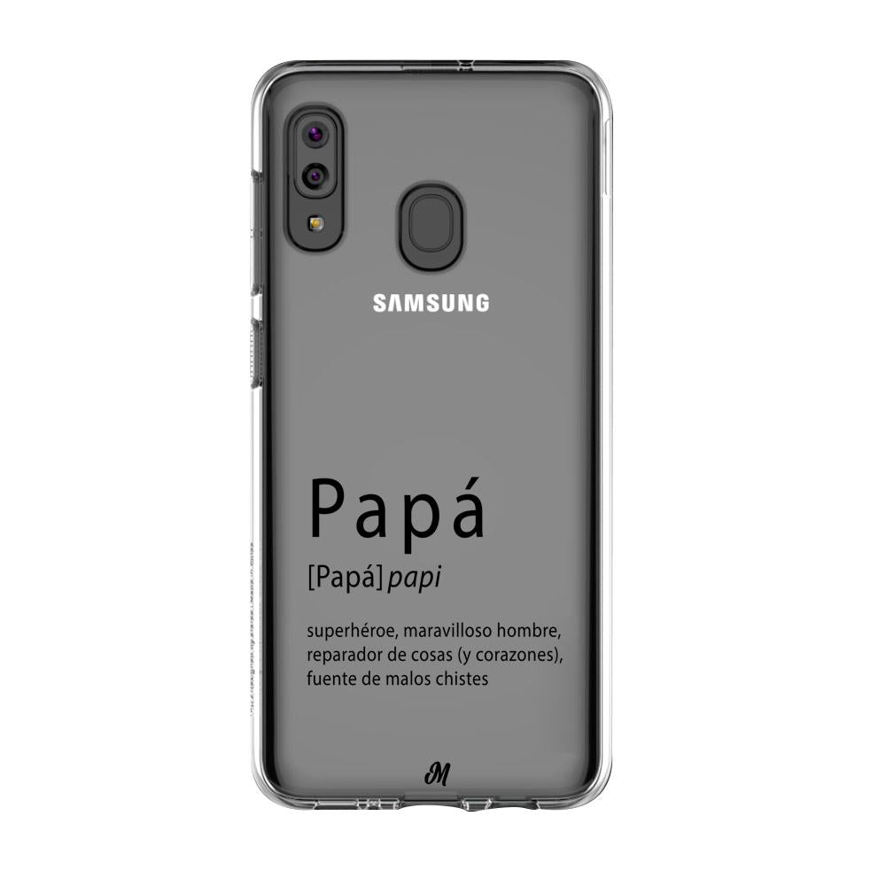 Case para Samsung A20S Funda papá  - Mandala Cases