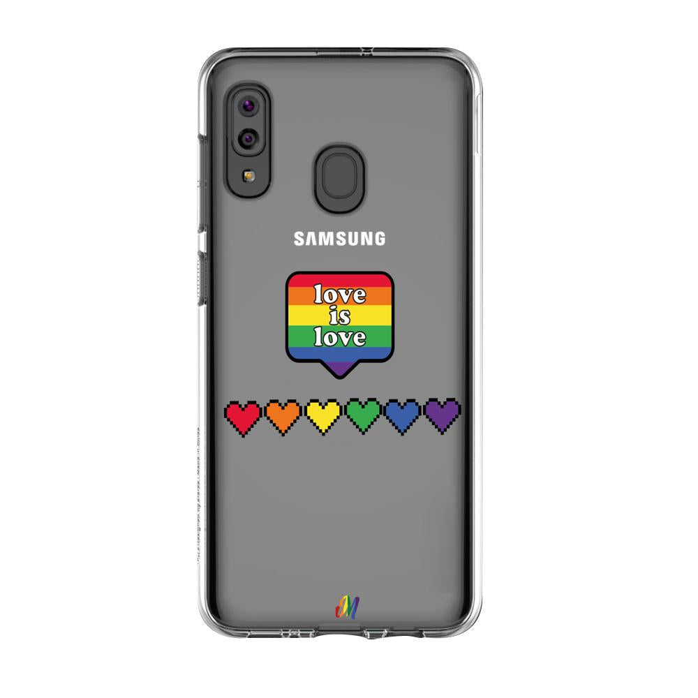 Case para Samsung A20S Amor es Amor - Mandala Cases