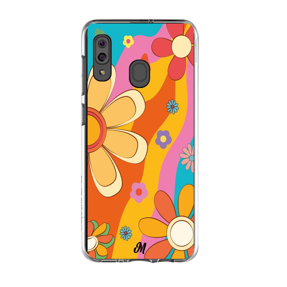 Case para Samsung A20S Hippie Flowers - Mandala Cases