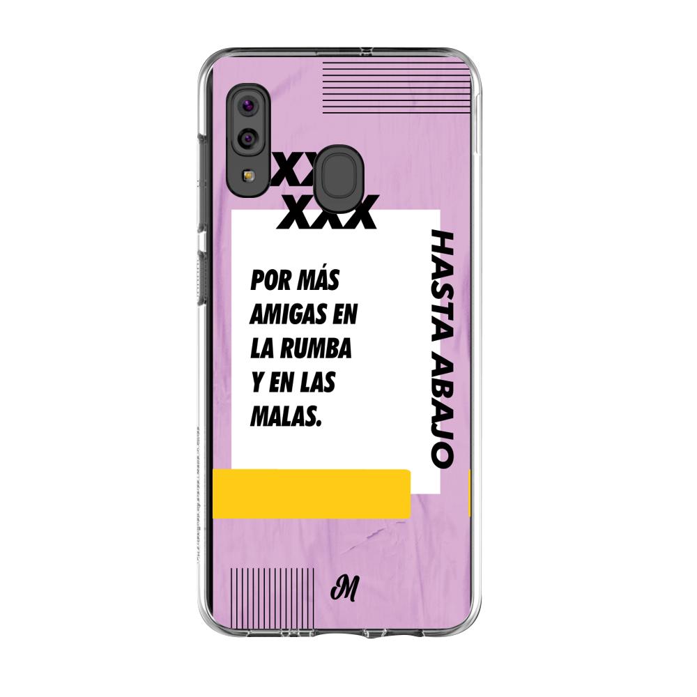 Case para Samsung A20S A mi me curó el perreo morado - Mandala Cases