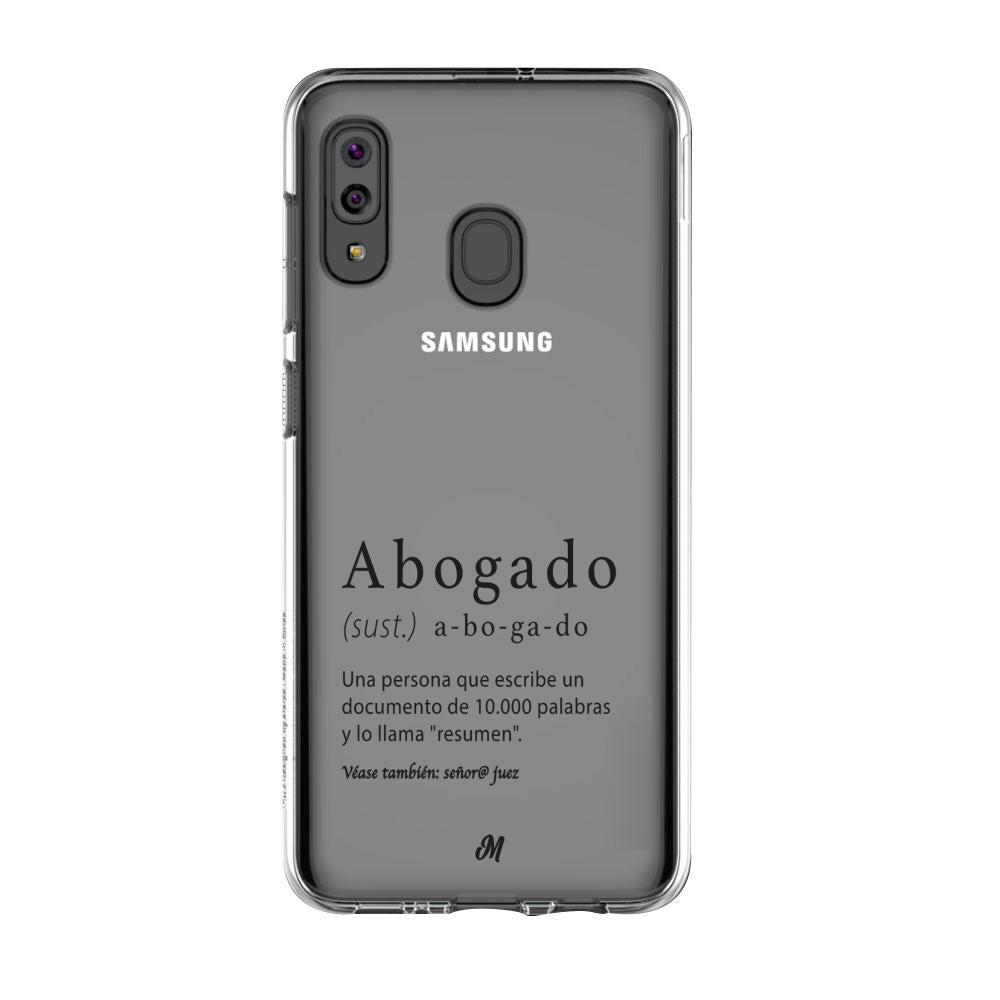 Case para Samsung A20S Abogado - Mandala Cases