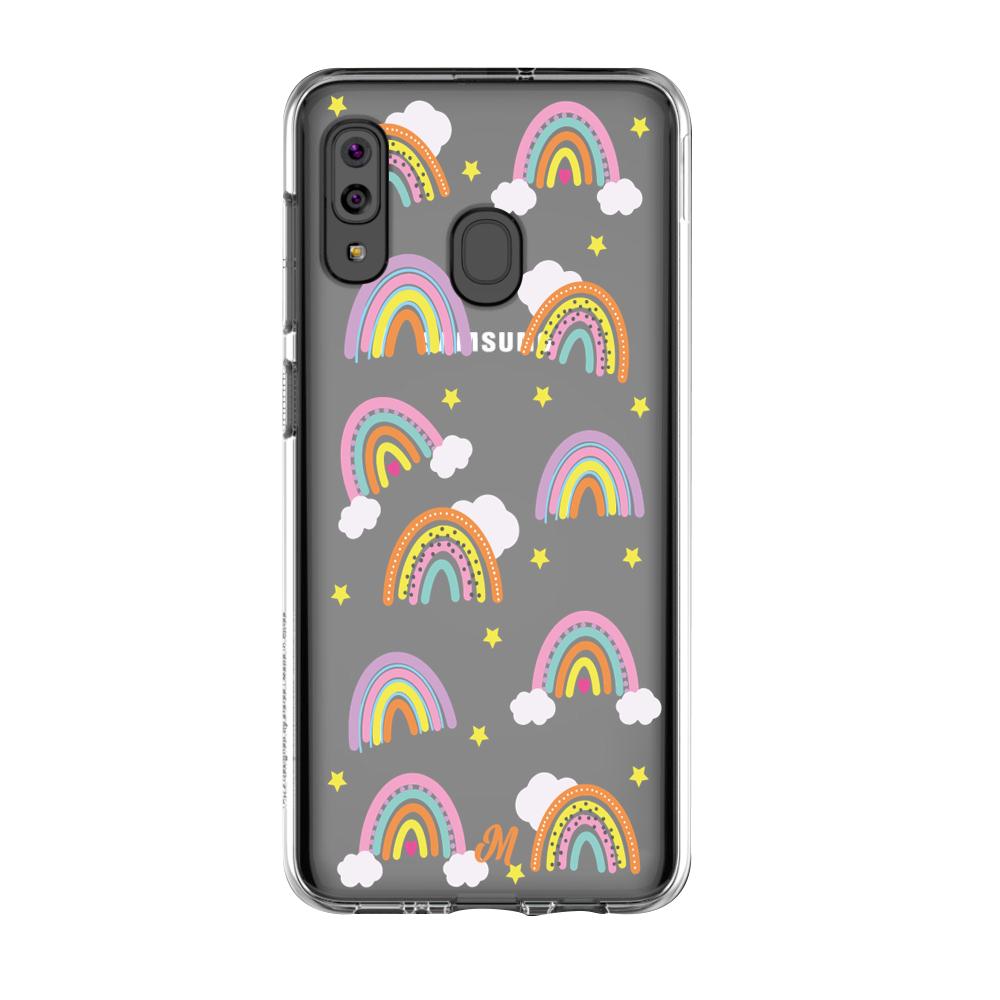 Case para Samsung A20S Fiesta arcoíris - Mandala Cases