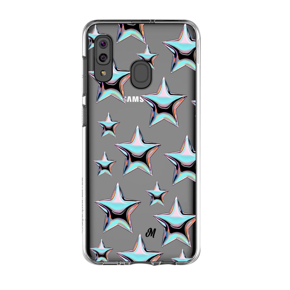 Case para Samsung A20S Estrellas tornasol  - Mandala Cases