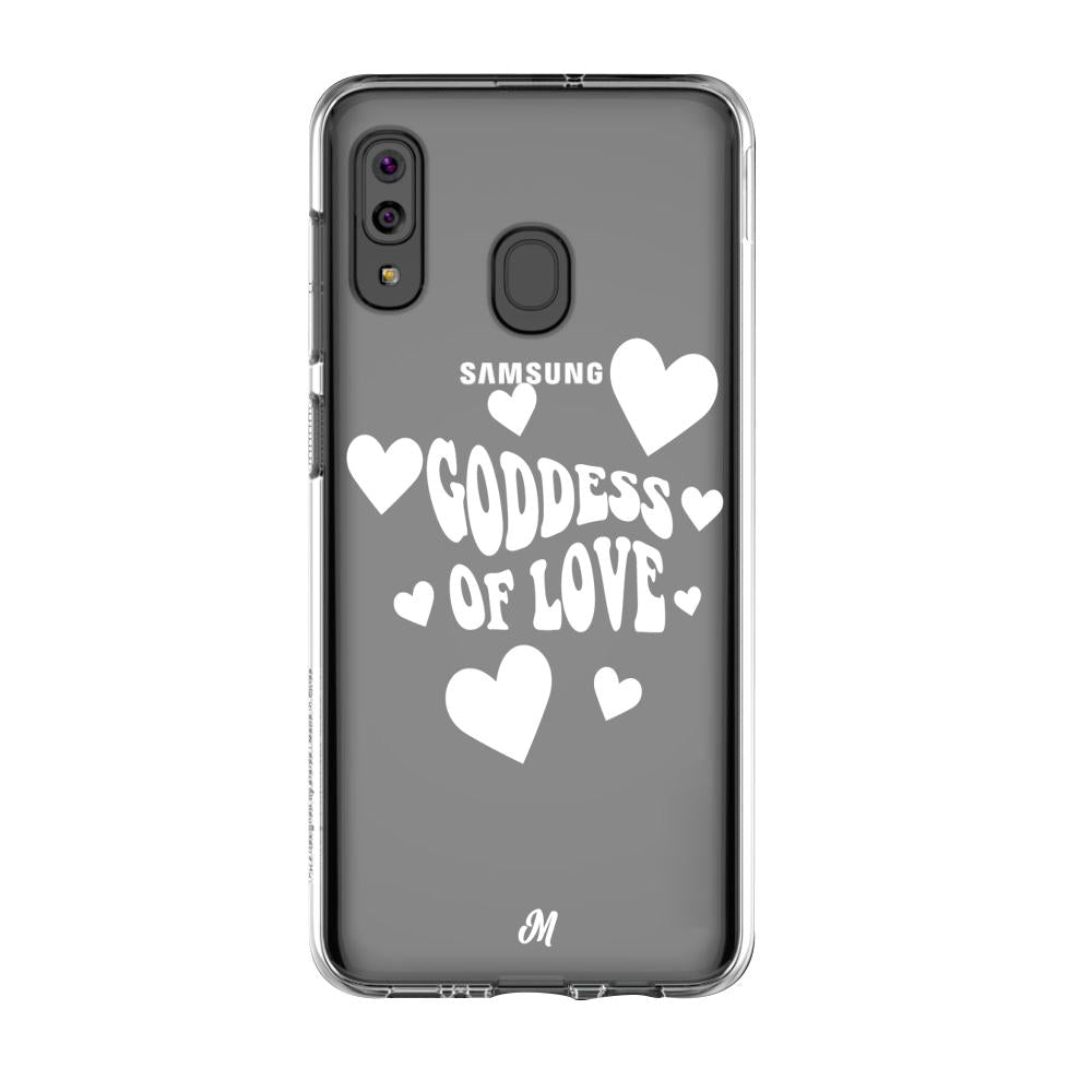 Case para Samsung A20S Goddess of love blanco - Mandala Cases