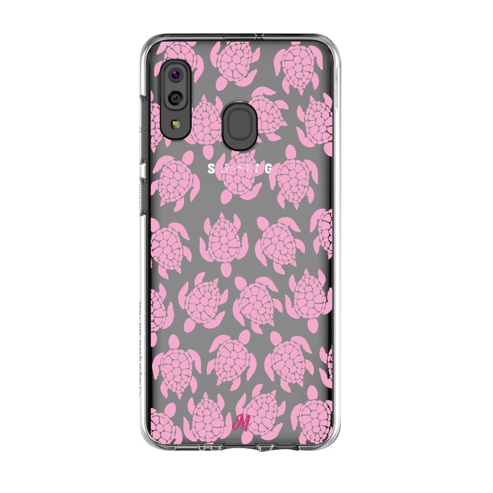 Case para Samsung A20S Tortugas rosa - Mandala Cases