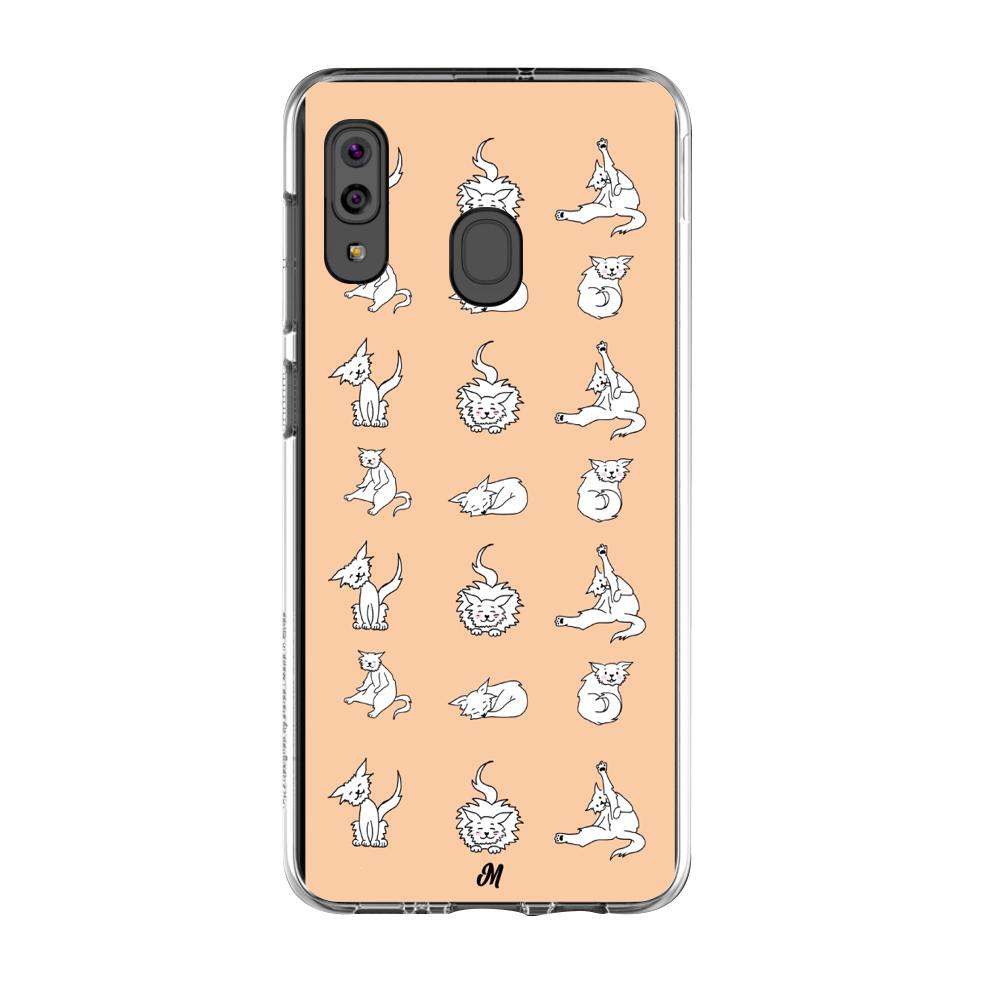 Case para Samsung A20S Yoga gatuna - Mandala Cases