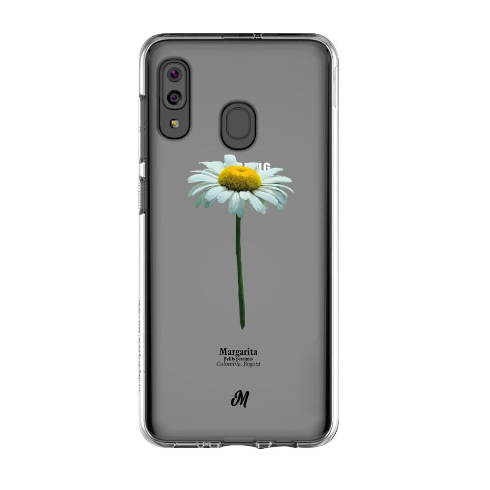 Case para Samsung A20S Margarita solitaria - Mandala Cases