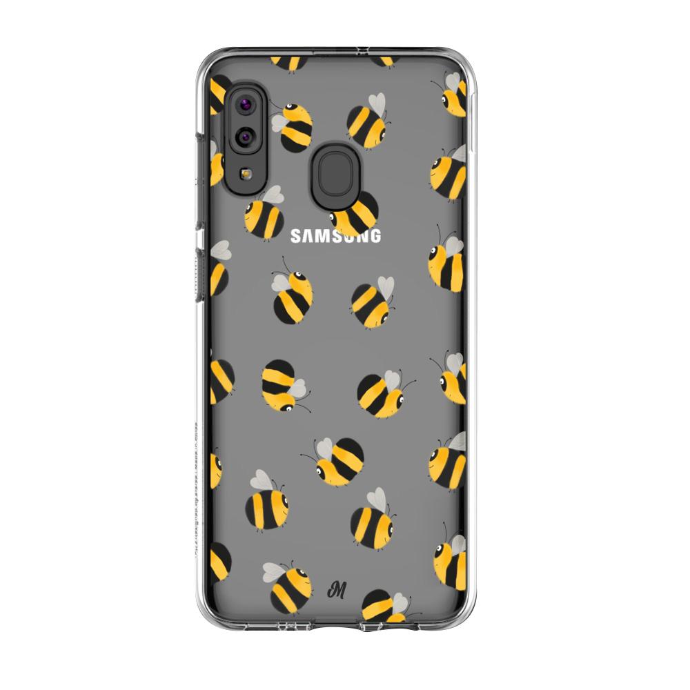 Case para Samsung A20S Abejitas Voladoras - Mandala Cases