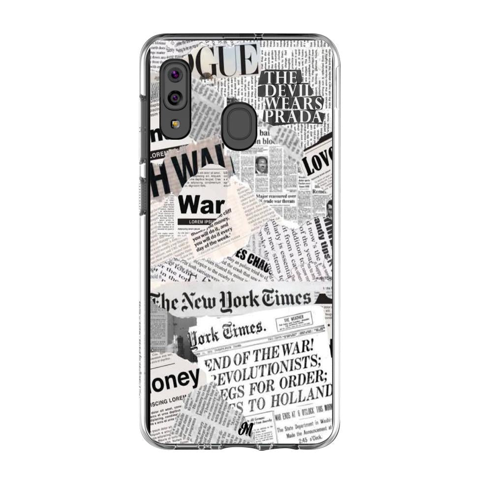 Case para Samsung A20S Fashion News - Mandala Cases