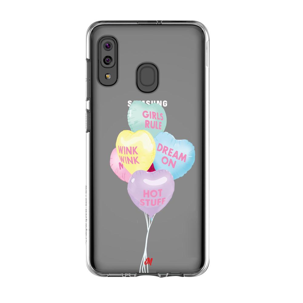 Case para Samsung A20S Lovely Balloons - Mandala Cases