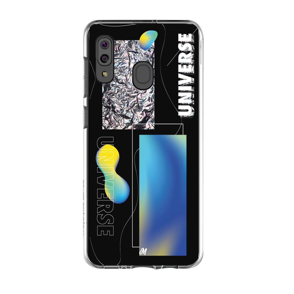 Case para Samsung A20S Blue universe - Mandala Cases