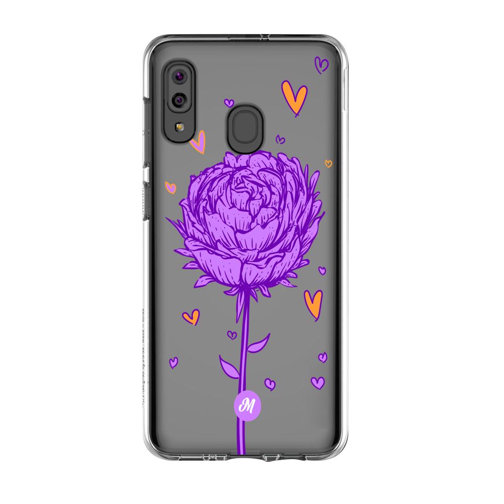 Cases para Samsung A20S Rosa morada - Mandala Cases