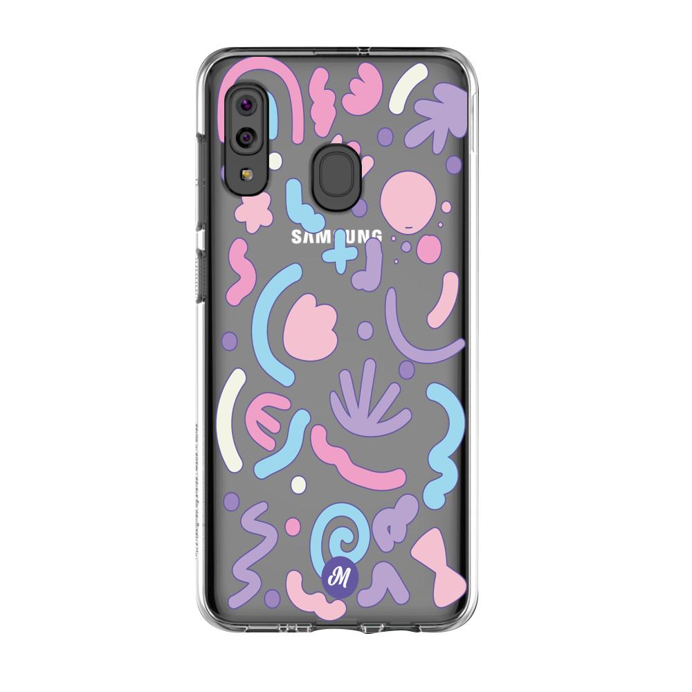 Cases para Samsung A20S Colorful Spots Remake - Mandala Cases