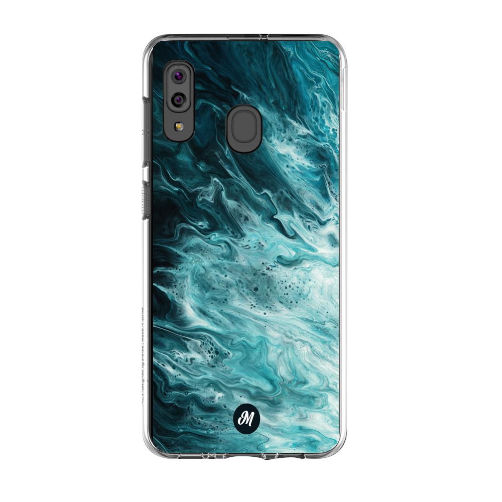 Cases para Samsung A20S Marble case Remake - Mandala Cases