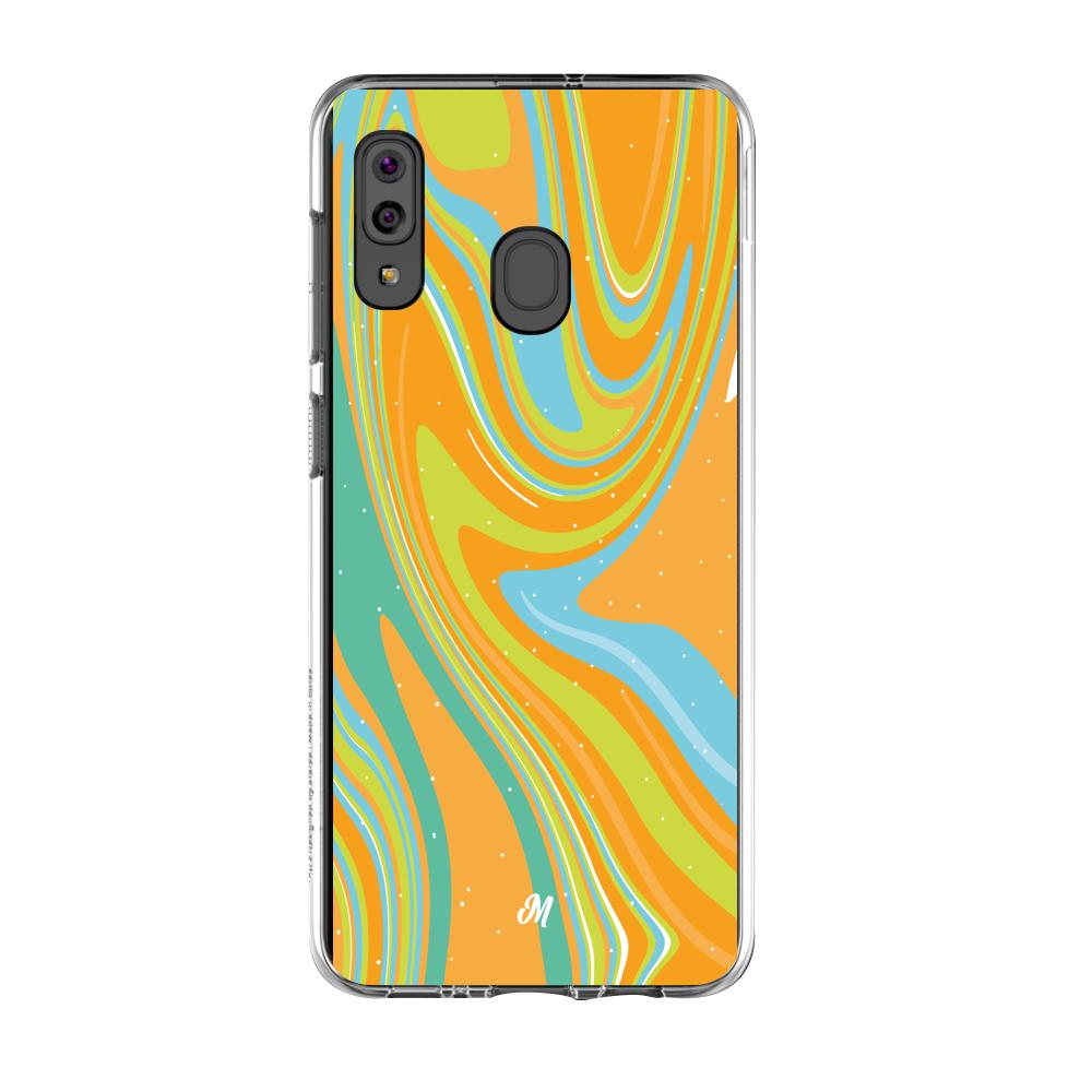 Cases para Samsung A20S Color Líquido - Mandala Cases