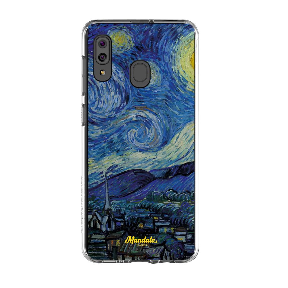 Case para Samsung A20S de La Noche Estrellada- Mandala Cases